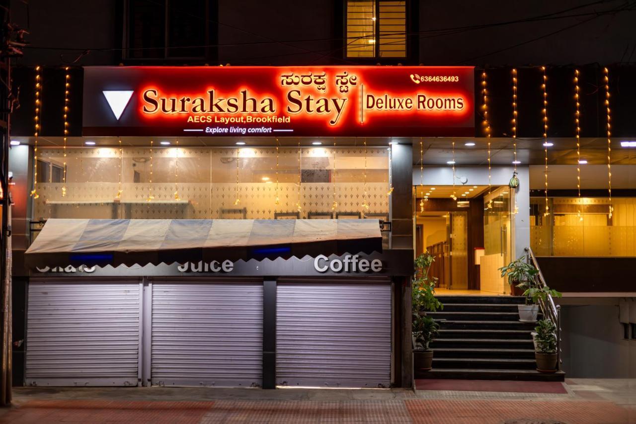 Suraksha Stay Brookfield Hotel Bangalore Exterior foto